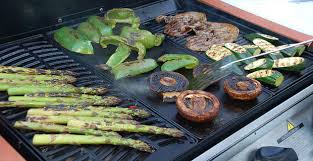 Health and Wellbeing - Vegetables on the barbie