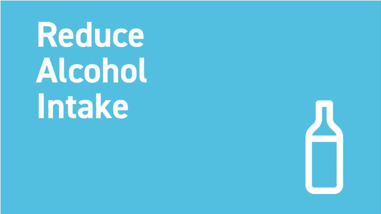 how to reduce alcohol intake