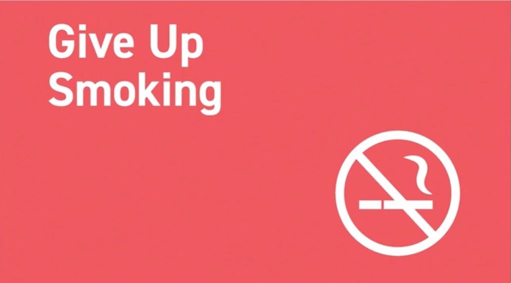 how to give up smoking