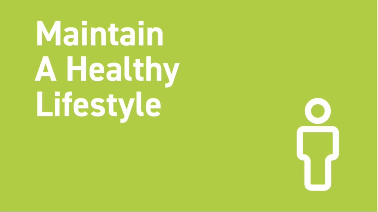 maintain a healthy lifestyle - Healthy Performance
