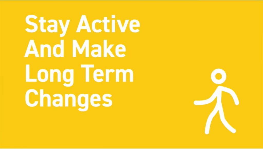 how to stay active long term