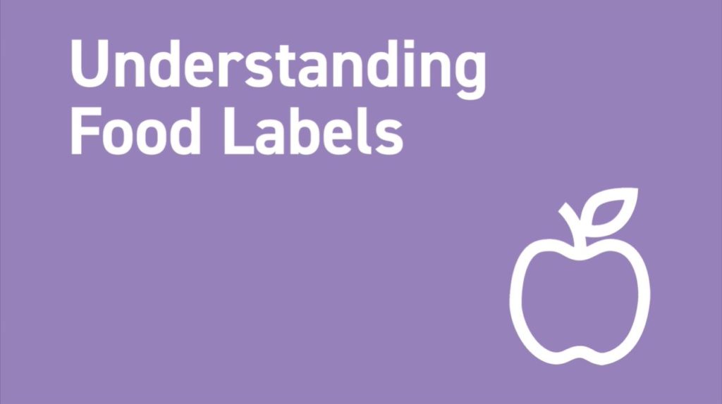 how to understand food labels