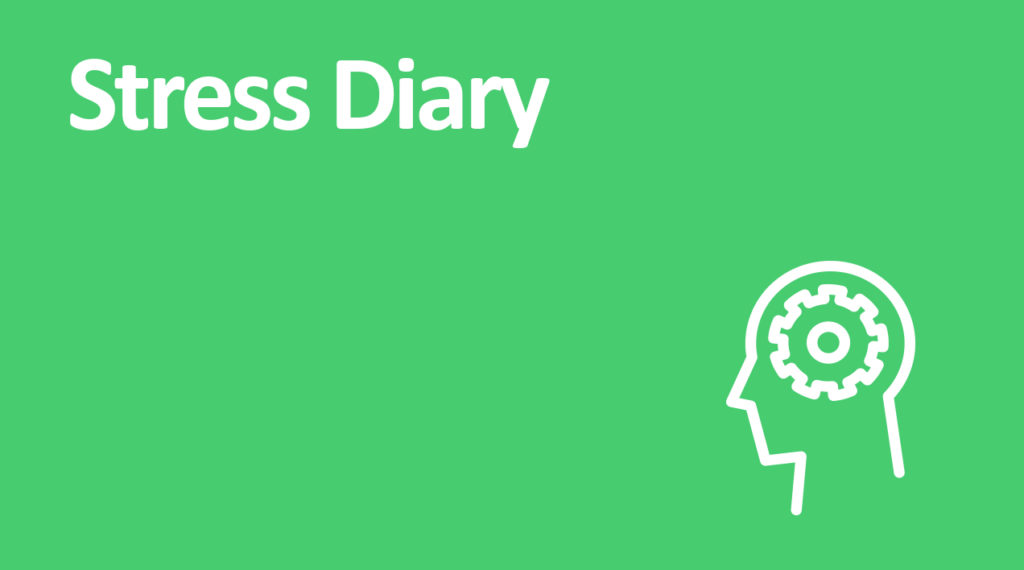 manage stress with a stress diary