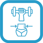 Image of a healthy weight loss Icon
